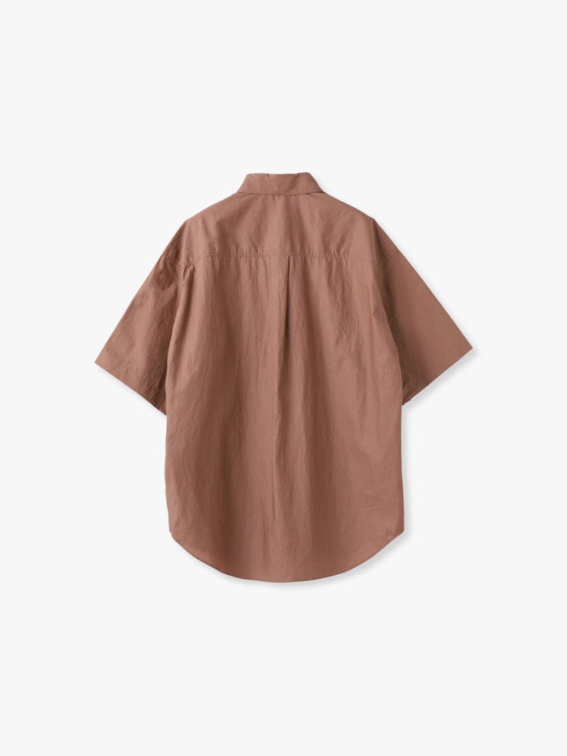 タイプライター ビッグ シャツ 詳細画像 brown 1