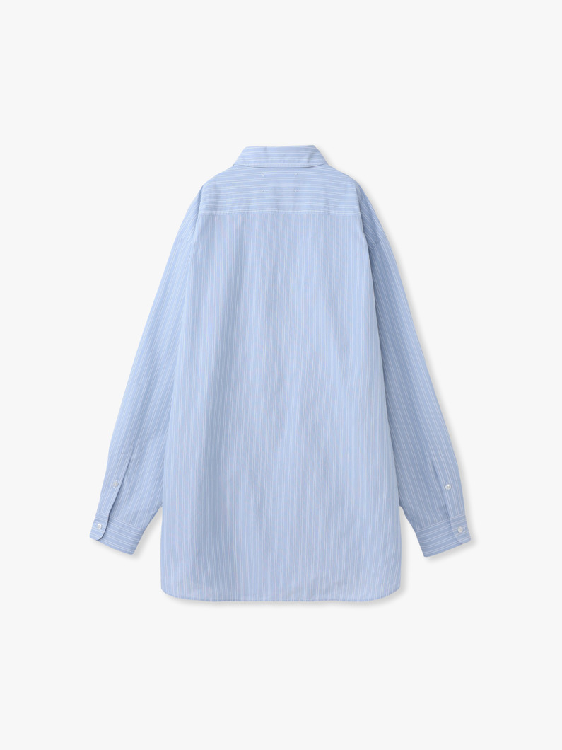 オーバーサイズ シャツ（ブルー） 詳細画像 blue 1
