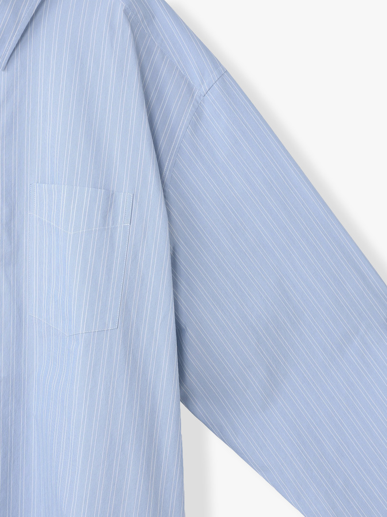 オーバーサイズ シャツ（ブルー） 詳細画像 blue 2
