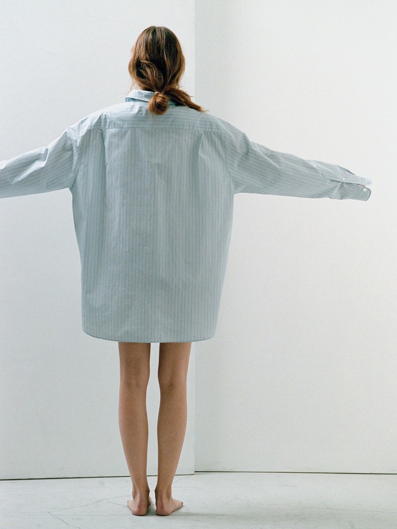 オーバーサイズ シャツ（ブルー） 詳細画像 blue 3