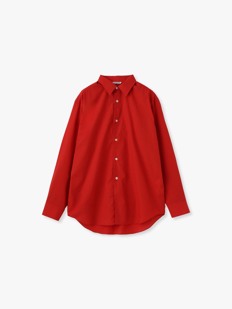 スーパー ファインコットン ローン シャツ 詳細画像 red 1