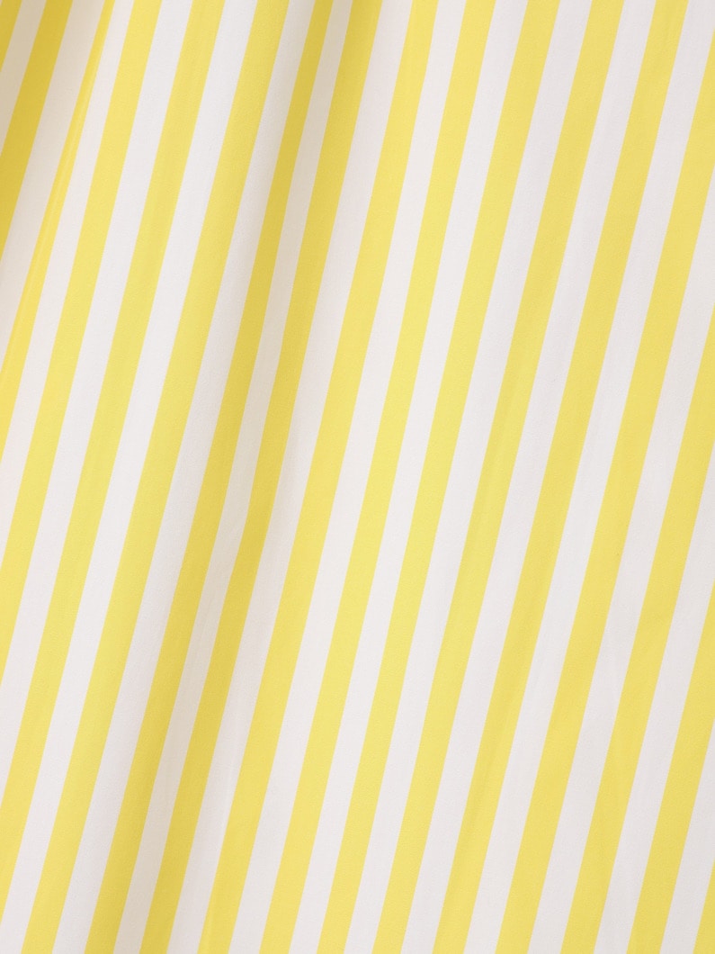 ダンディ ストライプ コットン シャツ（イエロー） 詳細画像 yellow 4