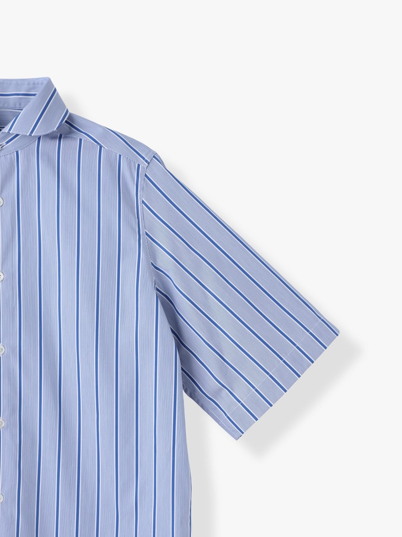 シュミーズ ドゥ ギャルソン ショートスリーブ シャツ 詳細画像 blue 2