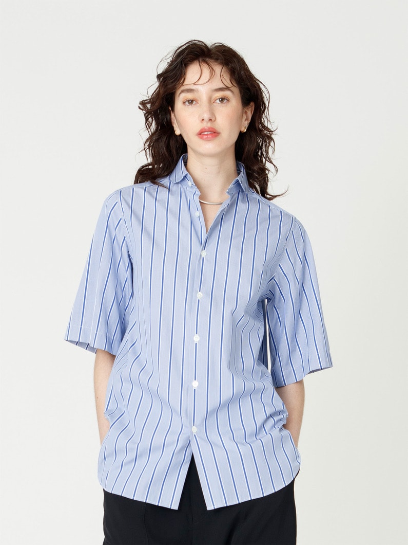 シュミーズ ドゥ ギャルソン ショートスリーブ シャツ 詳細画像 blue 1