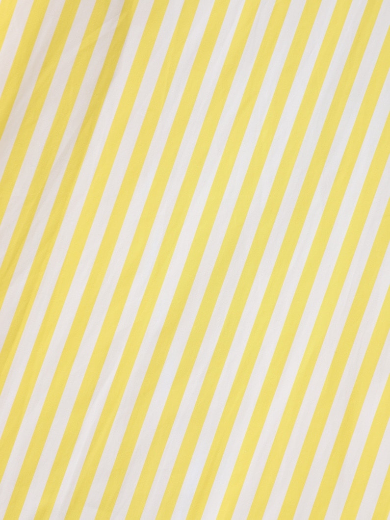 ジュール エシェル バニー ストライプ コットン シャツ（イエロー） 詳細画像 yellow 4