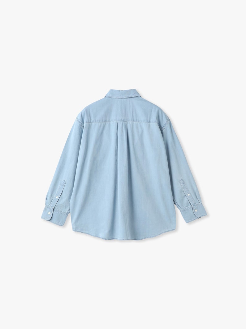 アリス デニム シャツ 詳細画像 light blue 1