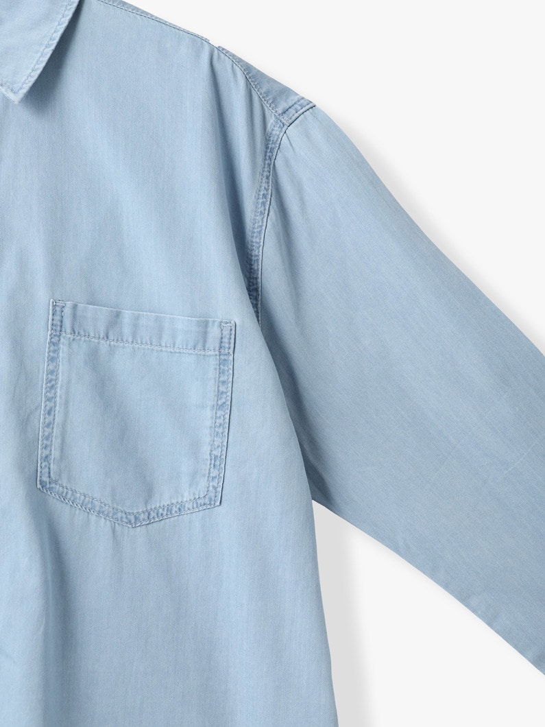 アリス デニム シャツ 詳細画像 light blue 2