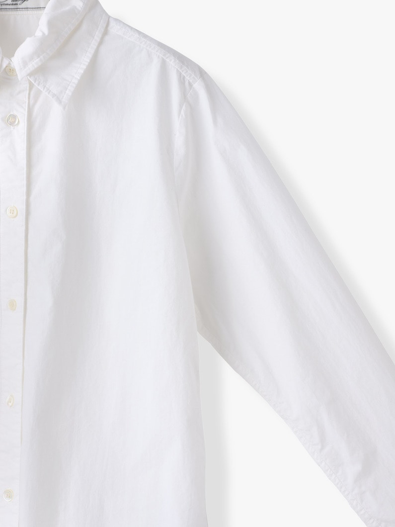 レイヤード カラー クラシック シャツ 詳細画像 white 2