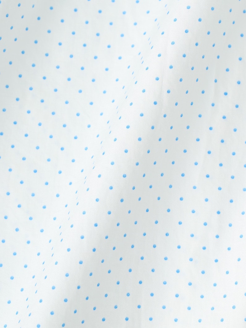 バリー イタリアンコットン ポルカドッツ シャツ 詳細画像 white pattern 4