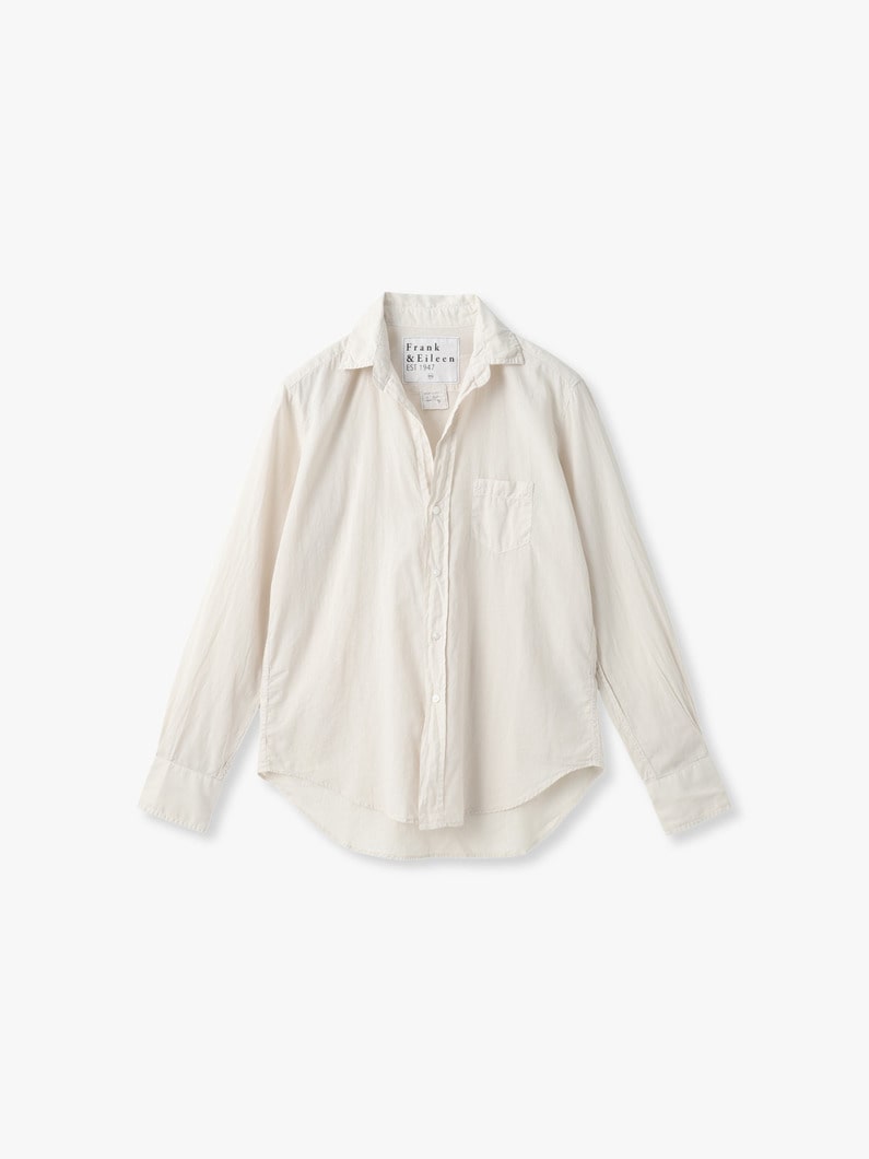アイリーン コットンボイル シャツ 詳細画像 beige