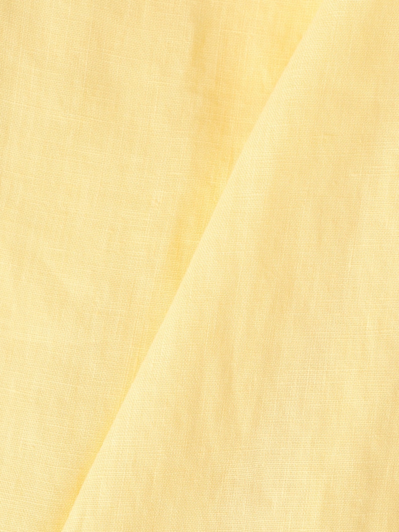アイリーン イタリアンリネン シャツ（ホワイト/ベージュ/ネイビー/イエロー） 詳細画像 yellow 4