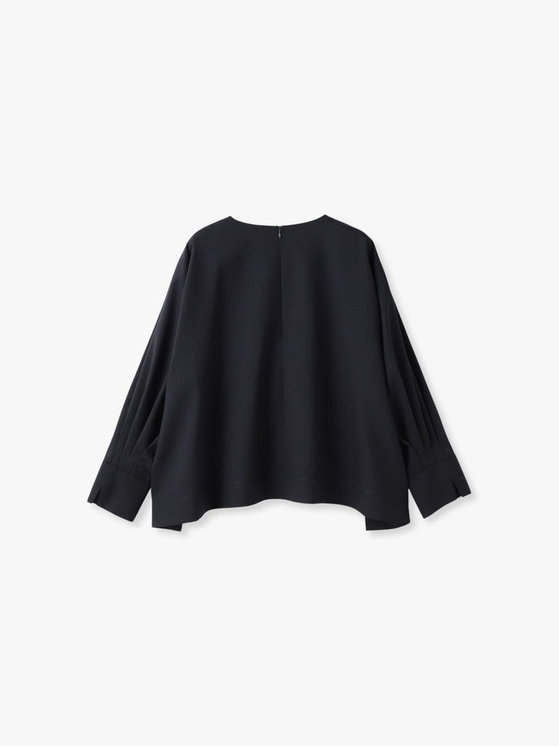 ドライ トロピカル ブラウス トップ 詳細画像 navy 1