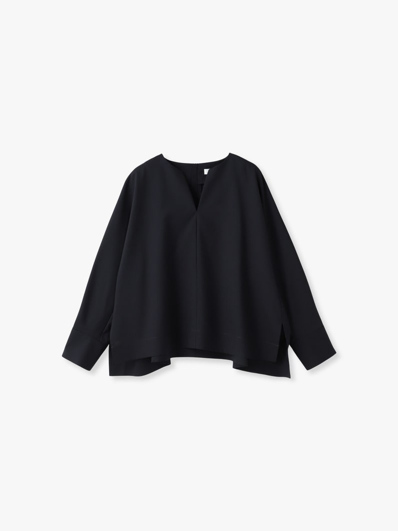 ドライ トロピカル ブラウス トップ 詳細画像 navy 1