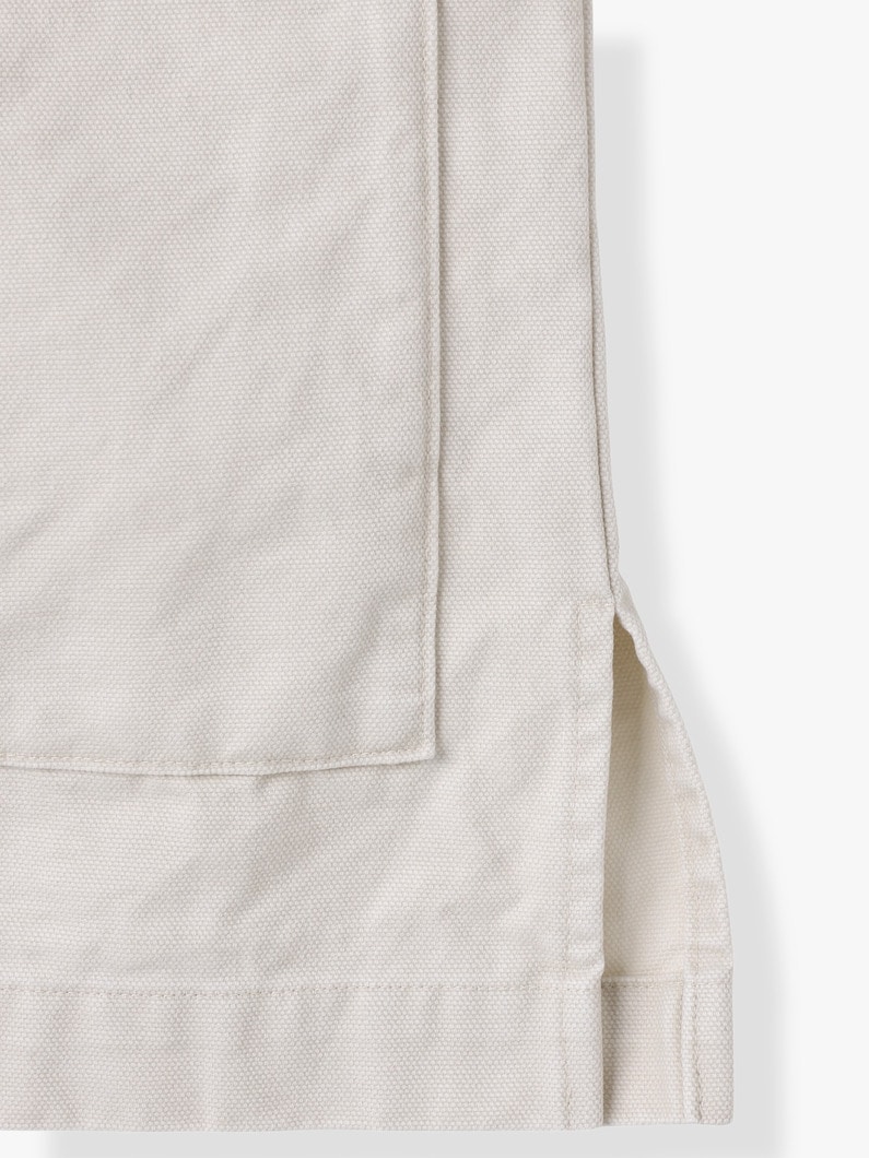 キャンバス シャツ プルオーバー 詳細画像 ivory 3