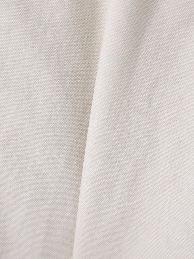 キャンバス シャツ プルオーバー 詳細画像 ivory 4