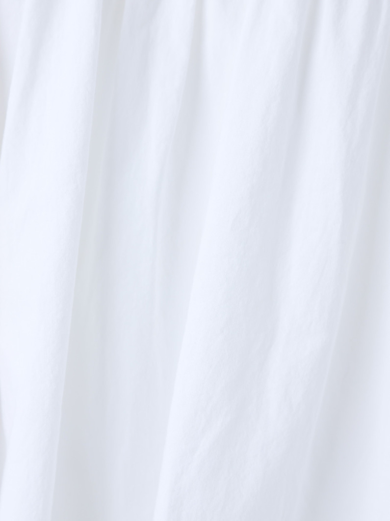 コットン フリル ブラウス 詳細画像 white 3