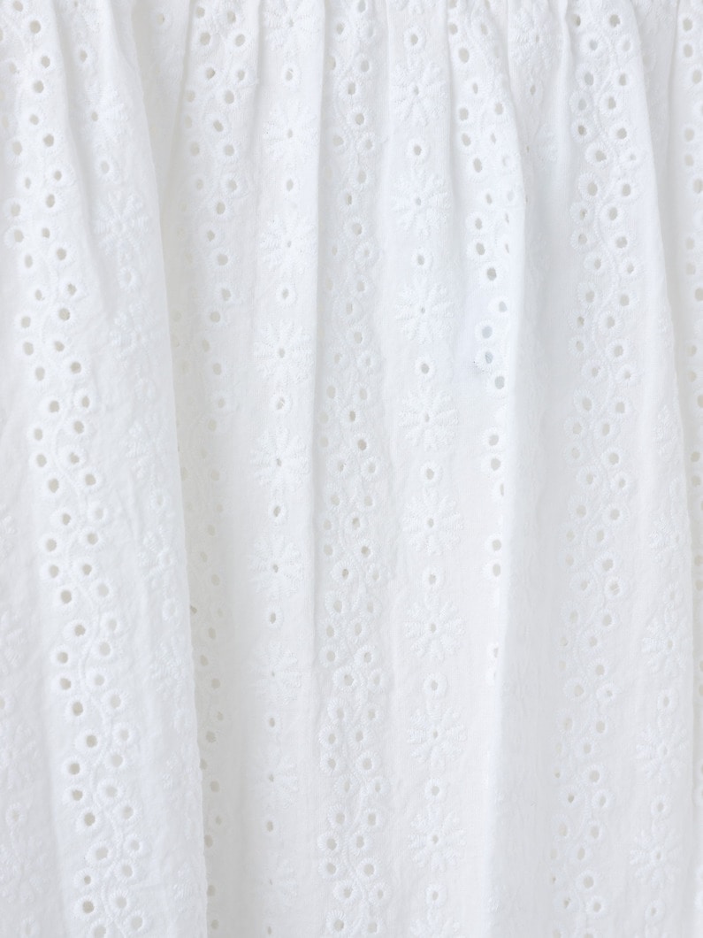 カットワーク ブラウス 詳細画像 white 3