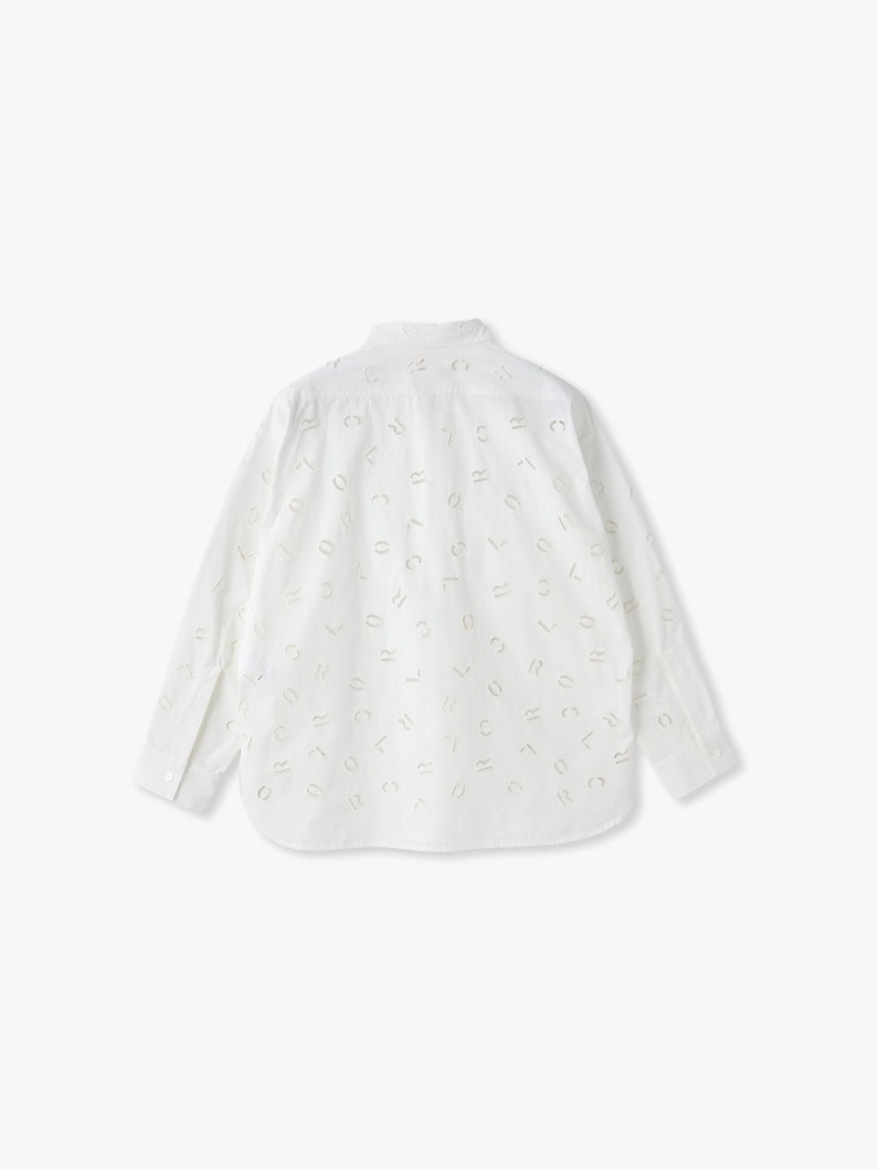 カットワーク シャツ 詳細画像 white 1