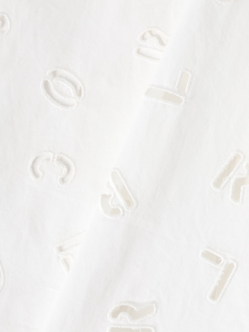 カットワーク シャツ 詳細画像 white 4