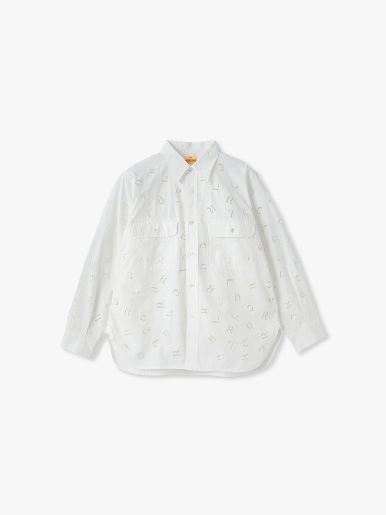 カットワーク シャツ 詳細画像 white 4