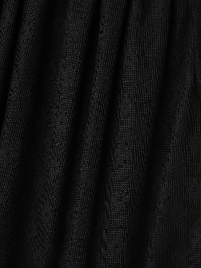 レース オフショルダー ブラウス 詳細画像 black 3