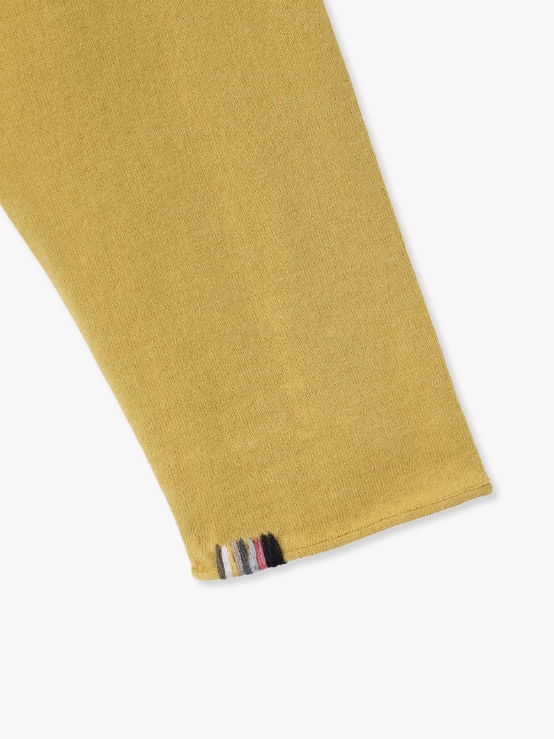 アリーズ コットンカシミア プルオーバー 詳細画像 white 3