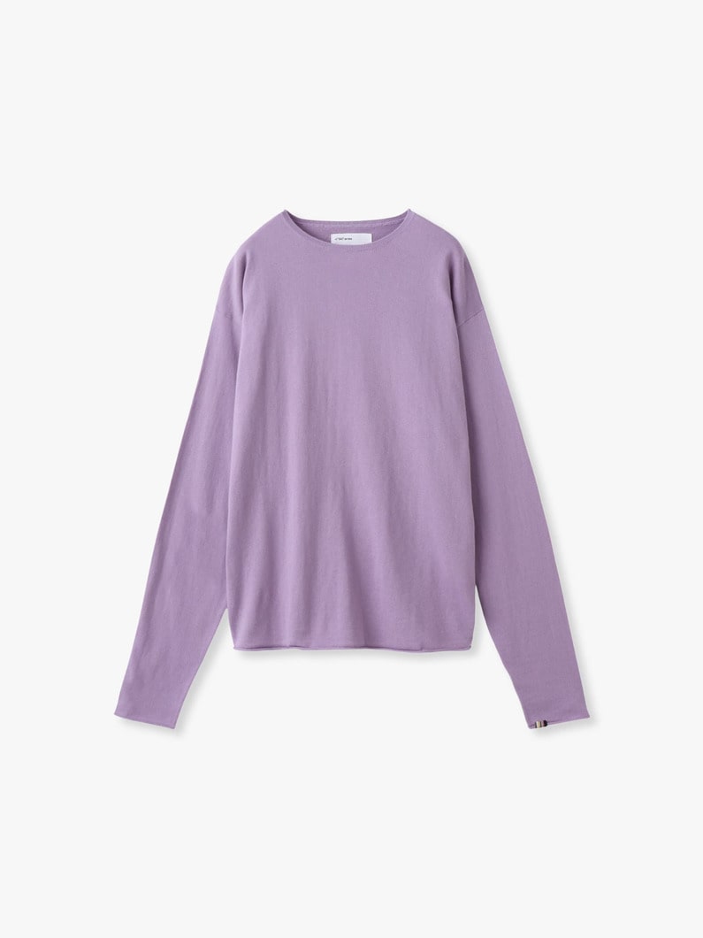 アリーズ コットンカシミア プルオーバー 詳細画像 lavender 4