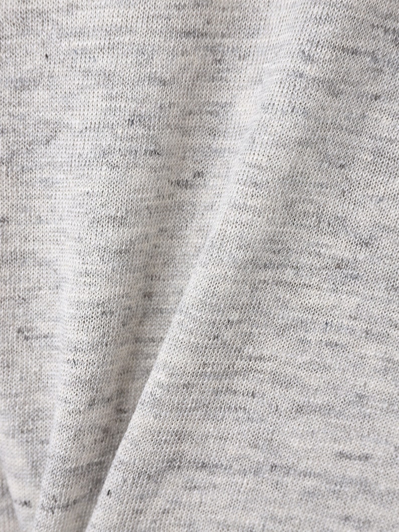 リネン スウェット トップ 詳細画像 white 3