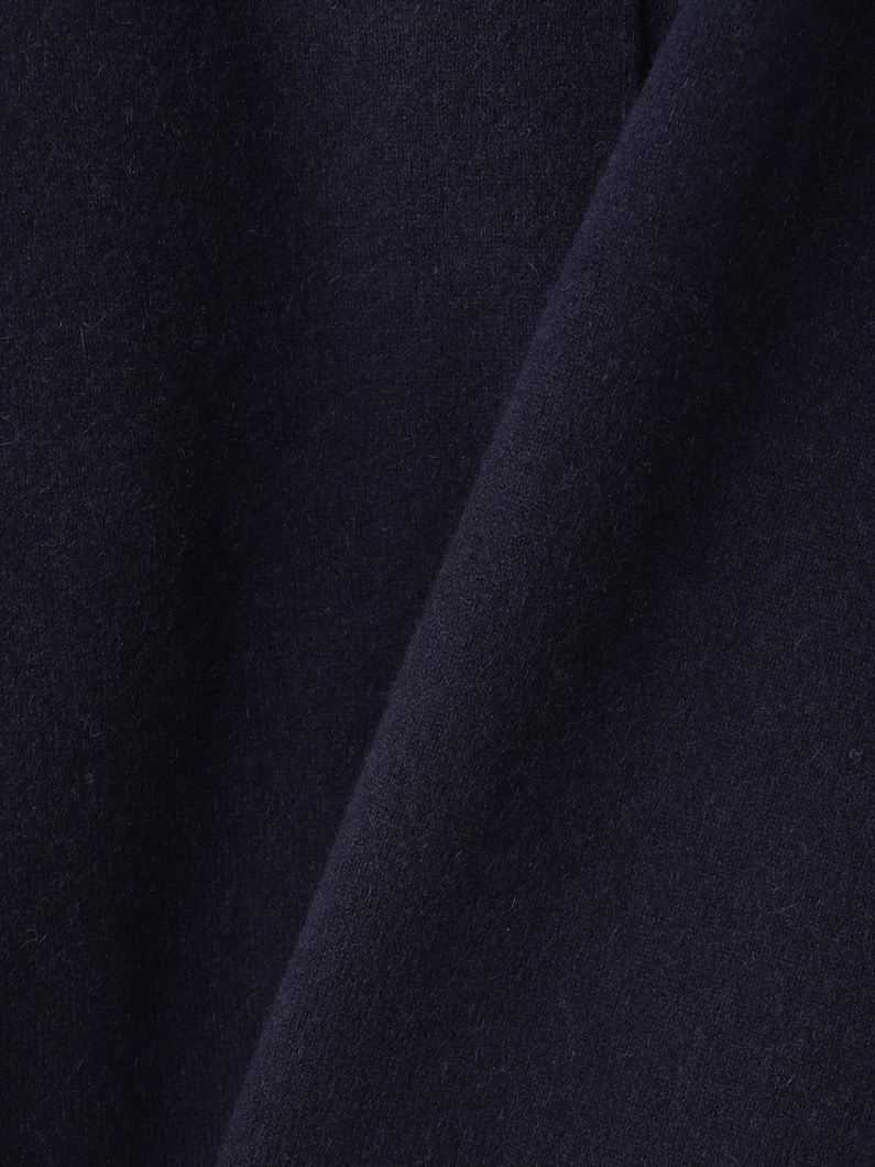 ハイゲージカシミア クルーネック ニットプルオーバー 詳細画像 navy 3