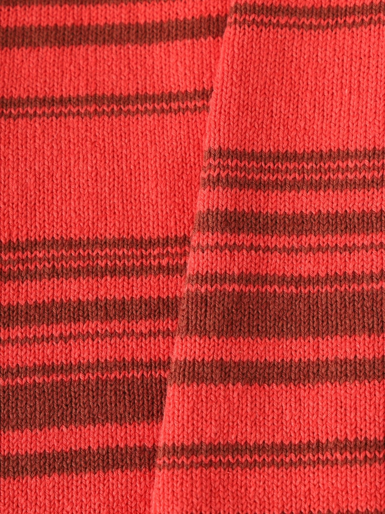 ネイティブストライプ ジップカーディガン 詳細画像 red 3