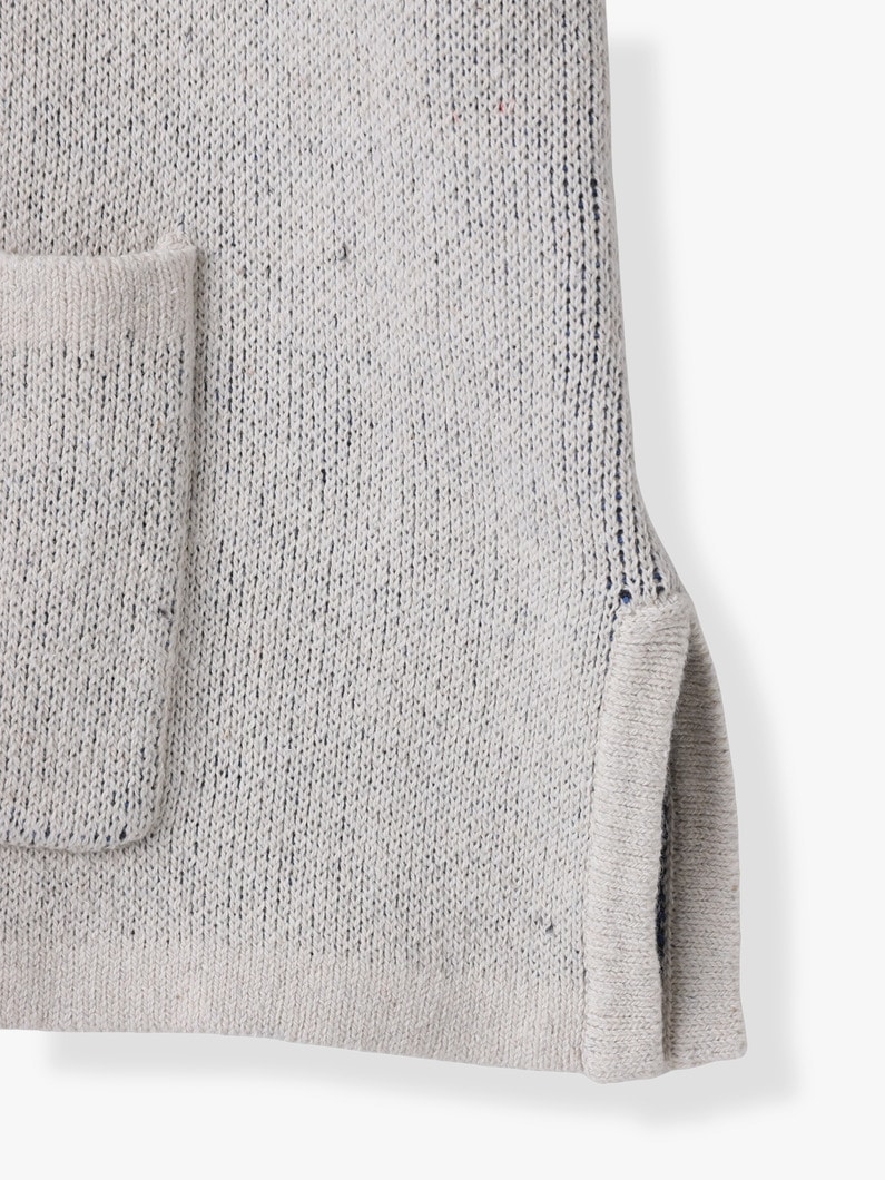 ジャガード ニット カーディガン 詳細画像 ivory 3