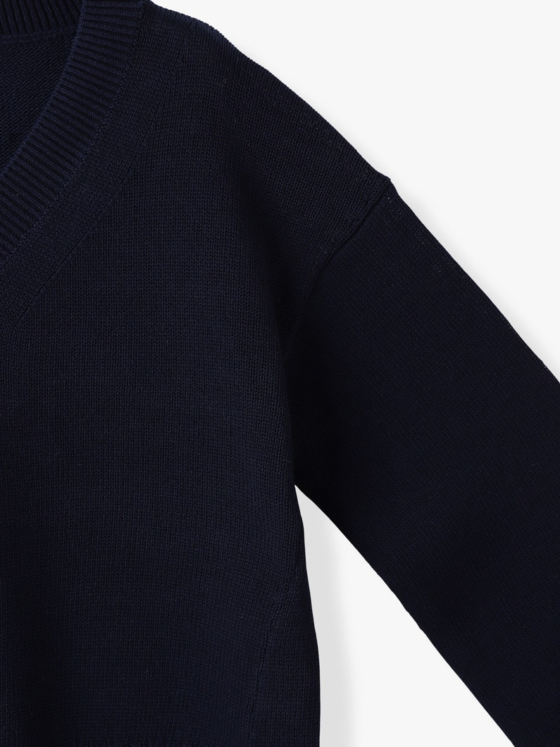 コージー Ｖネック ニットプルオーバー 詳細画像 ivory 2