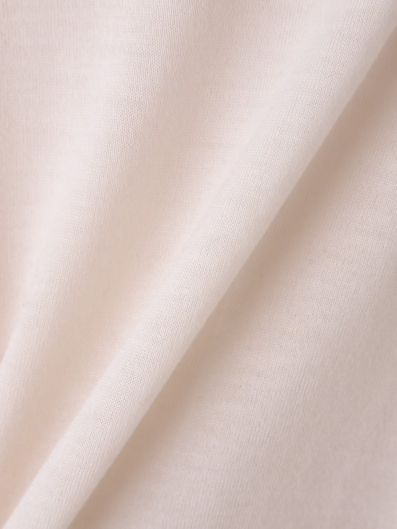 ソーヤー スーパーファインメリノウール オープンカラー  ニットトップ 詳細画像 ivory 3