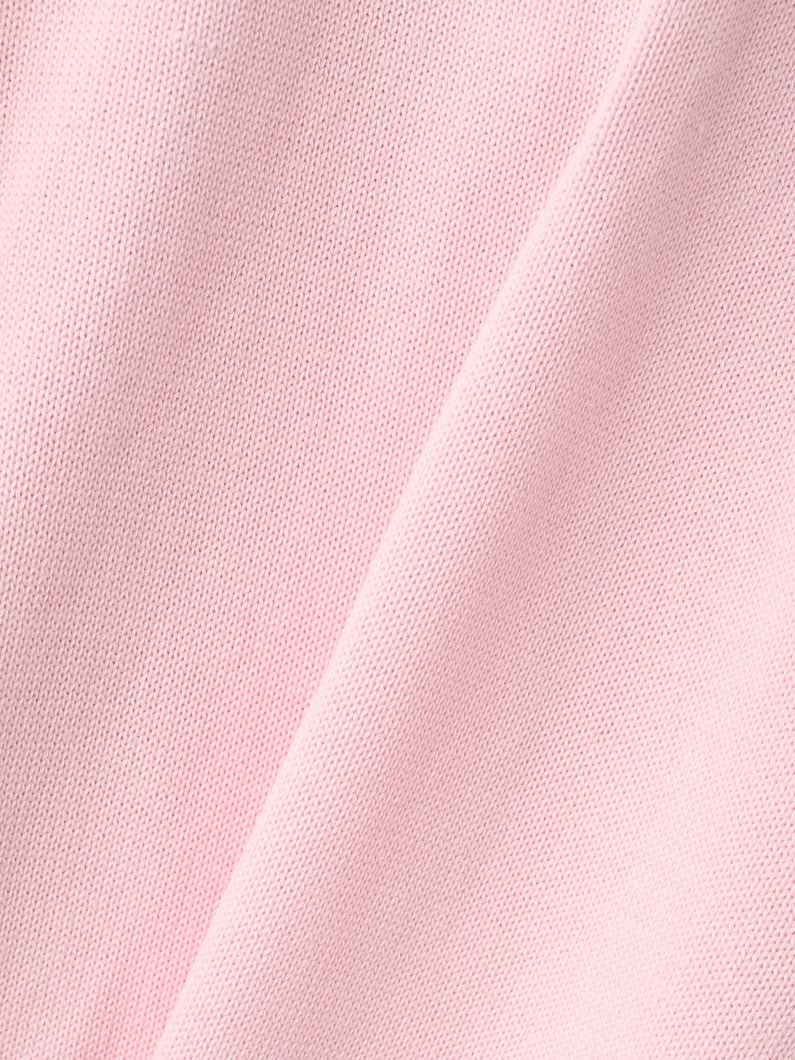 コットン コージー ニット プルオーバー 詳細画像 pink 3