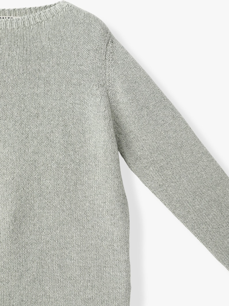 カシミア シルク メランジ ニット トップ 詳細画像 beige 2