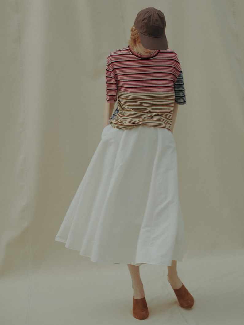 フィフィ マルチストライプ ニットプルオーバー 詳細画像 multi 5