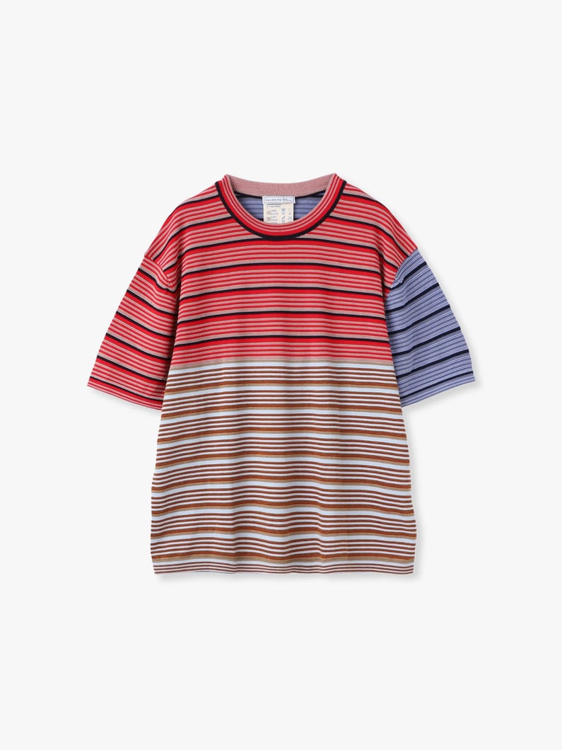 フィフィ マルチストライプ ニットプルオーバー 詳細画像 multi 1