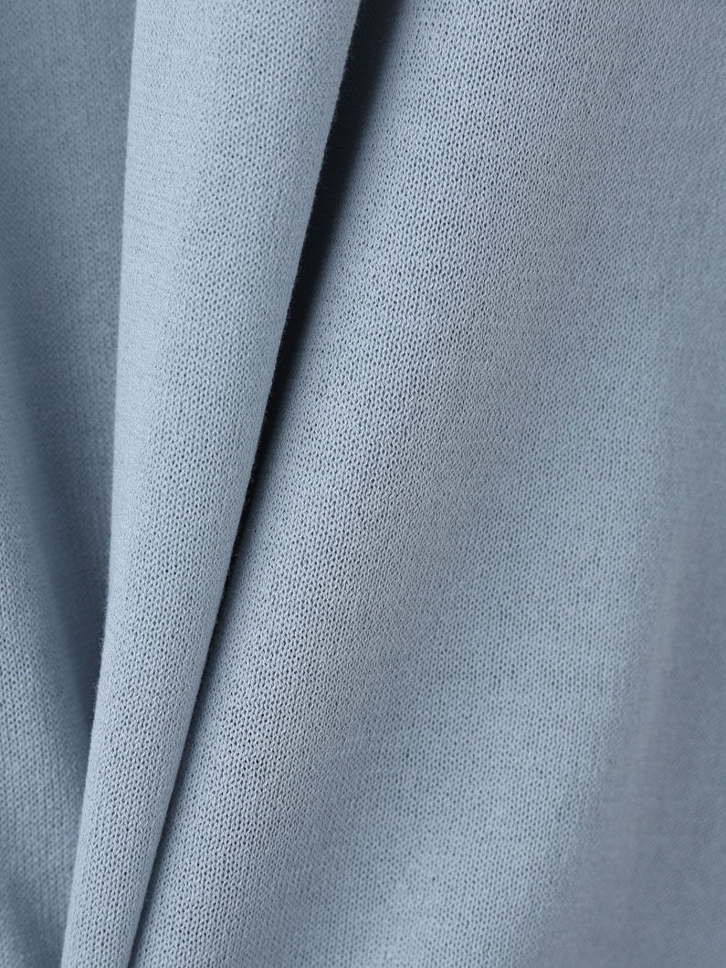 ハイツイスト コットン ニット シャツ 詳細画像 blue gray 3