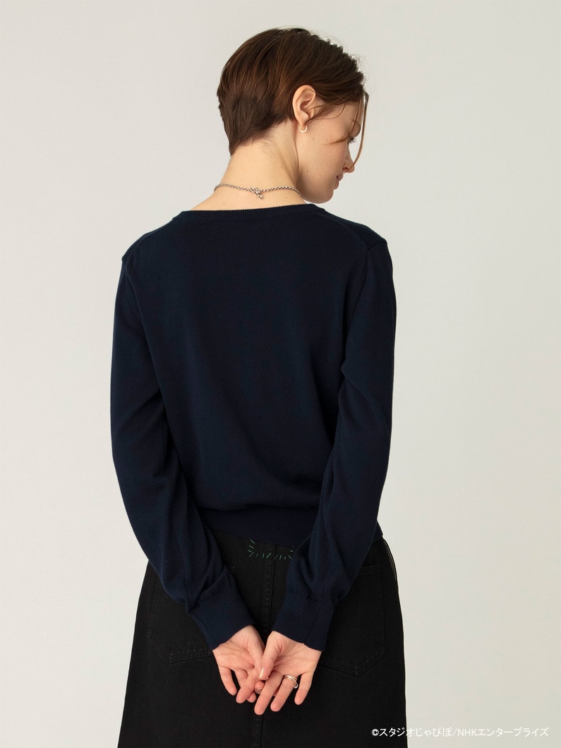 カーディガン（ポロリ） 詳細画像 navy 3