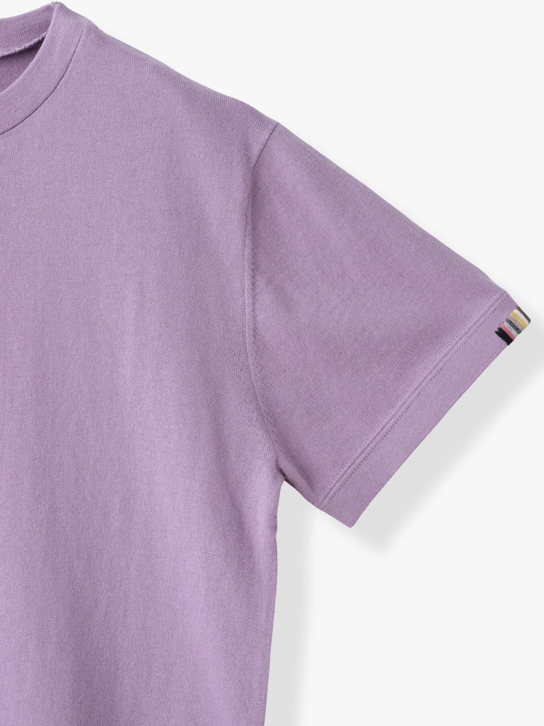 キューバ コットンカシミア ティー 詳細画像 white 2