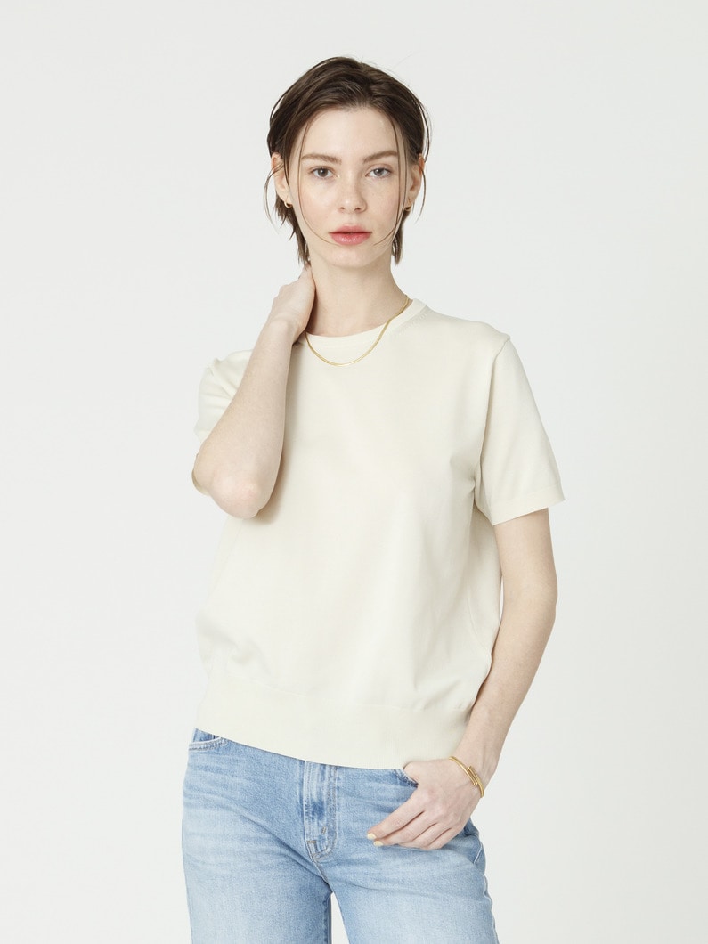 グレース ニット トップ 詳細画像 ivory