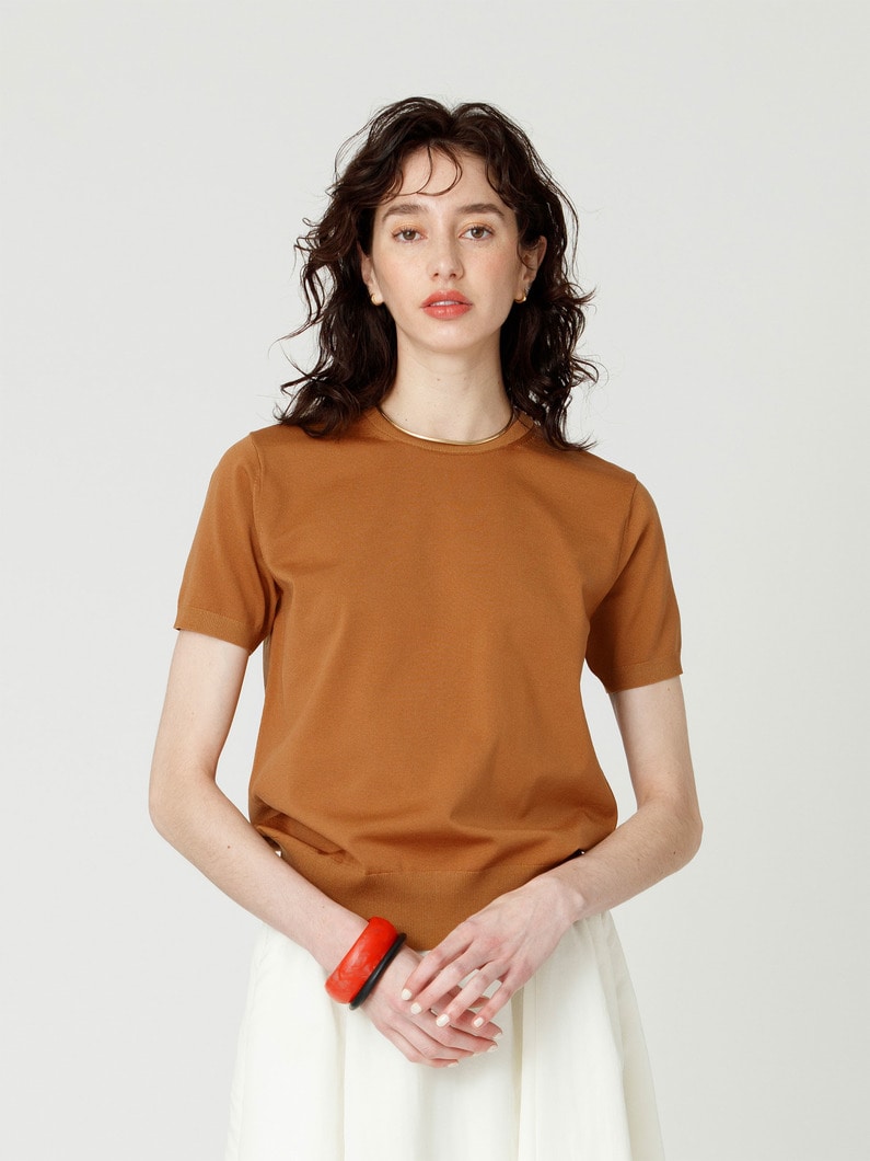 グレース ニット トップ 詳細画像 camel 1