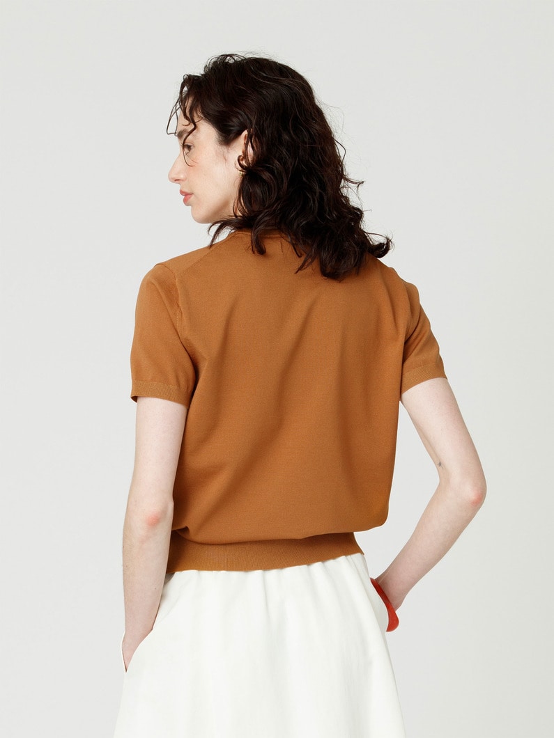 グレース ニット トップ 詳細画像 camel 2