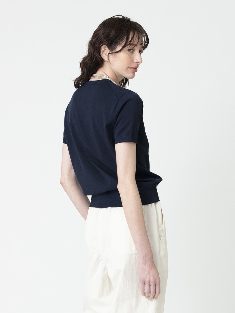 グレース ニット トップ 詳細画像 navy 2