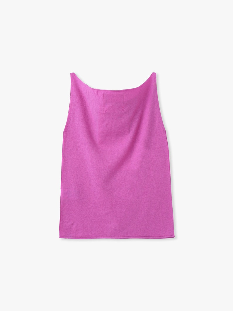 ブリーズ ウールカシミア ニット スリーブレス トップ 詳細画像 black 1