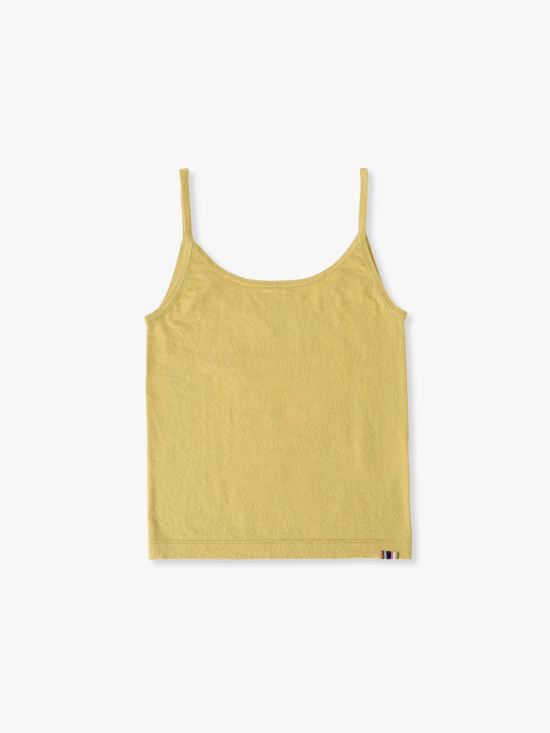 ブリトニー ニット キャミソール トップ 詳細画像 yellow