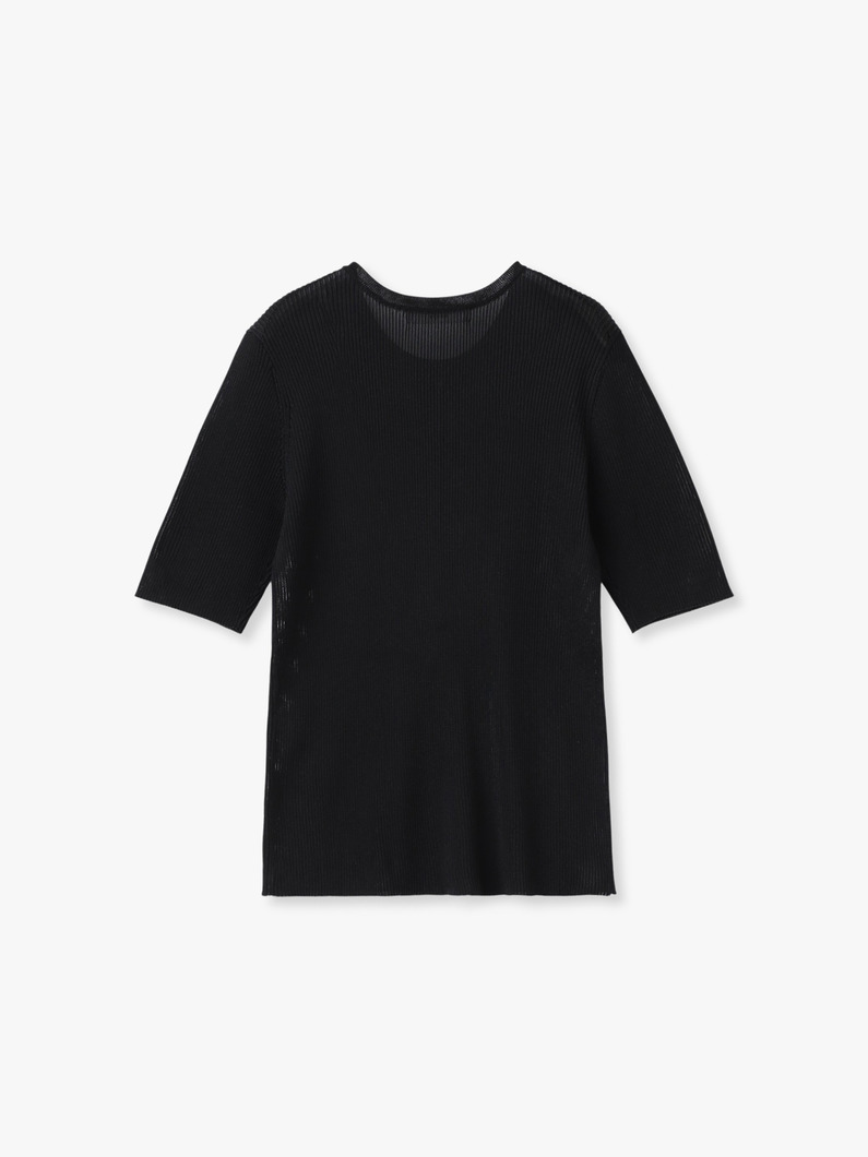 ライトシアー ニットトップ 詳細画像 black 1