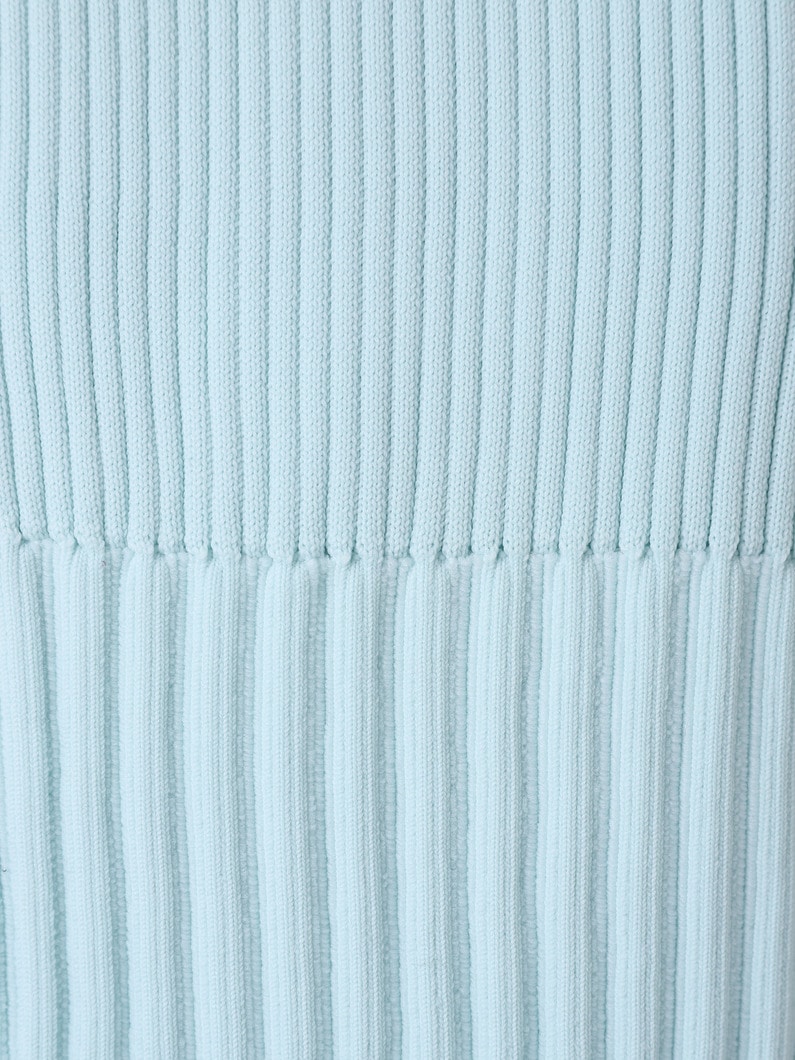 フルーテッド ルーセント クロップド シャツ カーディガン 詳細画像 multi 3