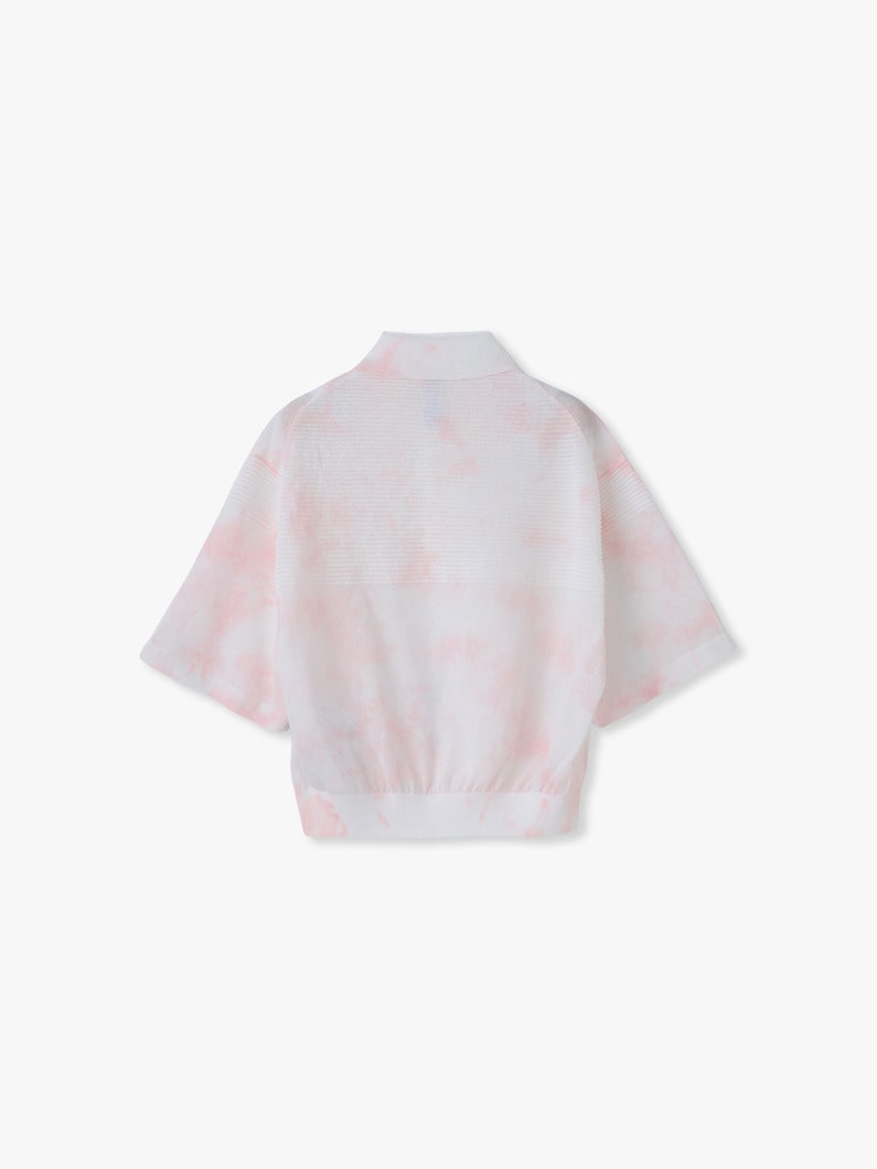 ダイイング TC ルーセント ポロシャツ 詳細画像 white 1