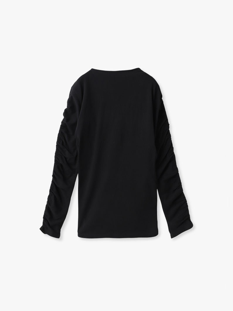 レヴァリー ロングスリーブ トップ 詳細画像 black 1